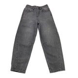 MOSCHINO jeans tinta unita con elastico in vita Nero per Bambino HUP09I NERO MOSCHINO