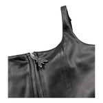 PATRIZIA PEPE top tinta unita in ecopelle Nero per Bambina 7C0250 NERO PATRIZIA PEPE