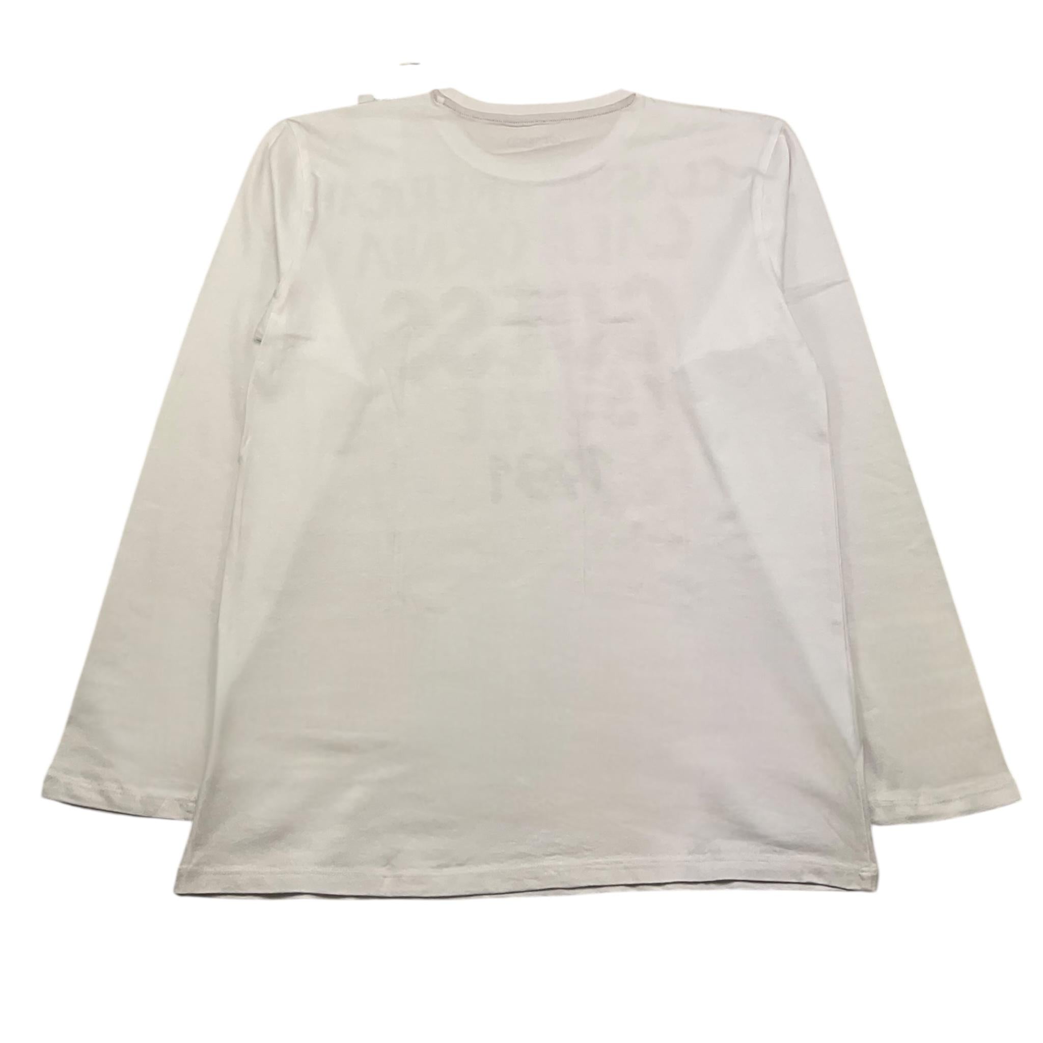 GUESS shirt girocollo tinta unita cn stampa in contrasto Bianco per Bambino L4YI23K8HM3 BIANCO GUESS