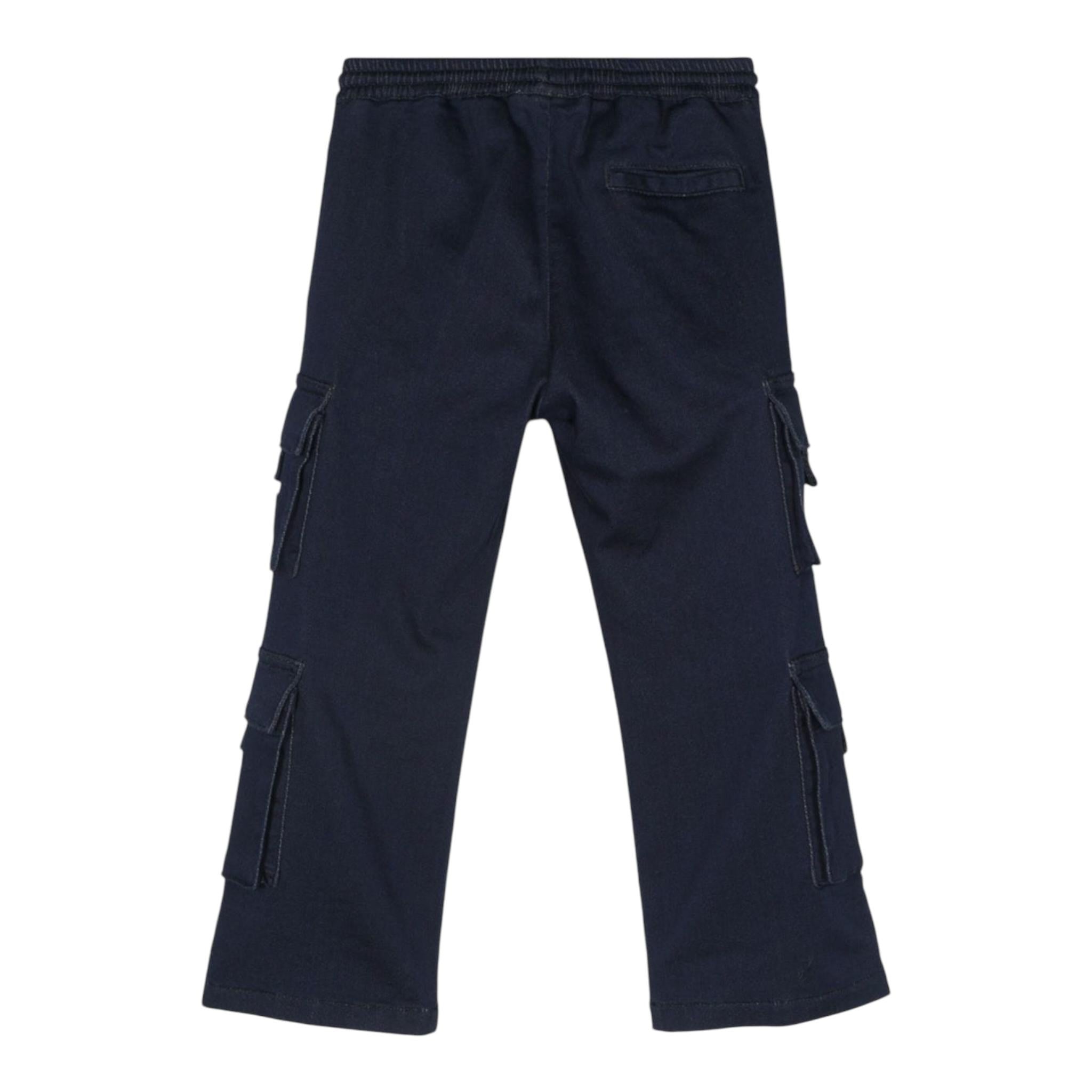 DOLCE & GABBANA pantalone tinta unita modello con tasconi Blu per Bambino L4JPIY BLU DOLCE & GABBANA