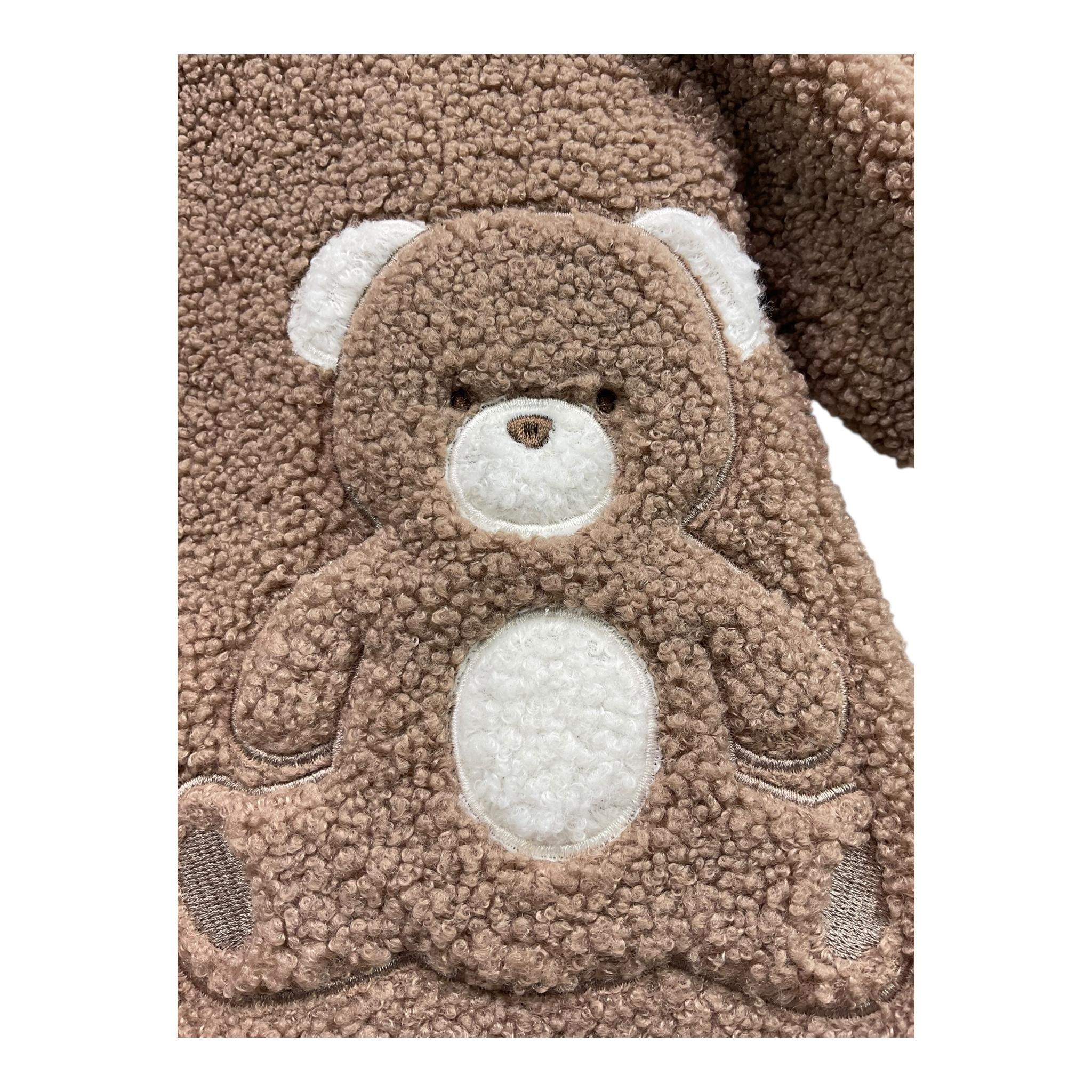 MAYORAL cappottino tinta unita modello teddy con zip e cappuccio Marrone per Neonato 2450 MARRONE MAYORAL