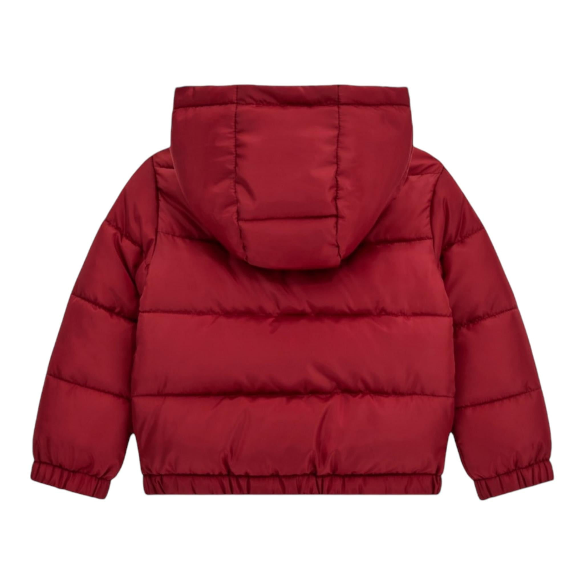 GUESS giubbino tinta unita con zip e cappuccio Rosso per Neonato N4YL10WGB60 ROSSO GUESS