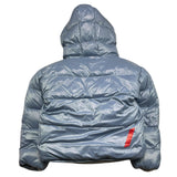 AFTER LABEL giubbino reversible con pelliccia bicolore Azzurro per Bambina 3441O0003 AZZURRO AFTER LABEL