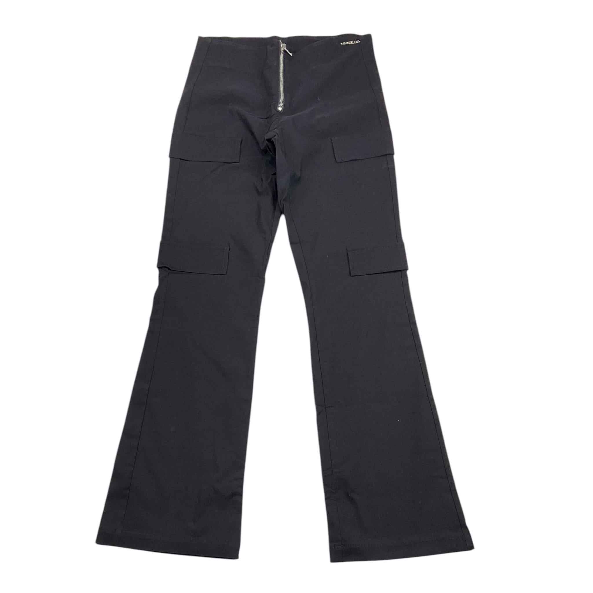 MARC ELLIS pantalone modello a zampa tinta unita con zip Nero per Bambina JMJPT16841 NERO MARC ELLIS