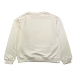 JECKERSON felpa girocollo tinta unita con logo Bianco per Bambino J4500 BIANCO JECKERSON