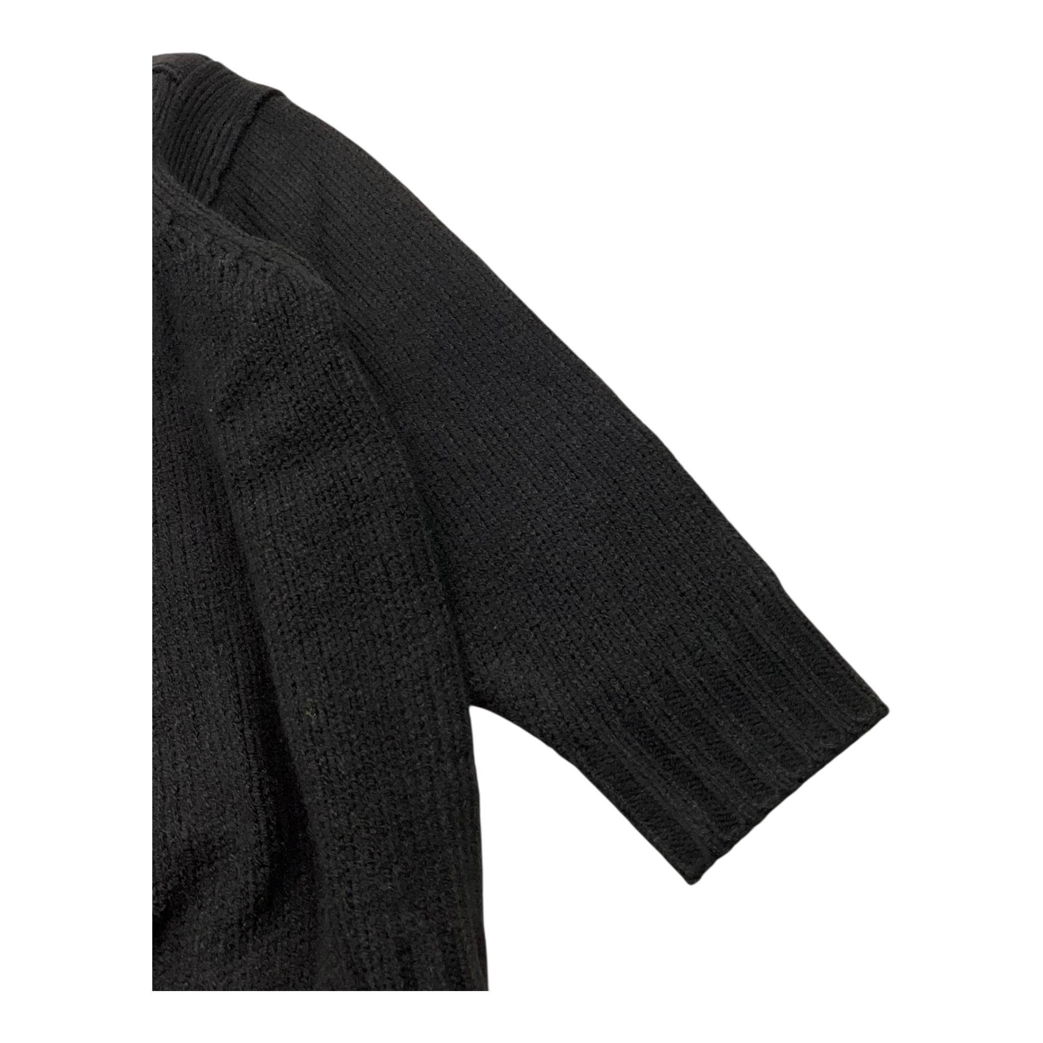 PAOLO PECORA maglia girocollo tinta unita Nero per Neonato PP3756N NERO PAOLO PECORA
