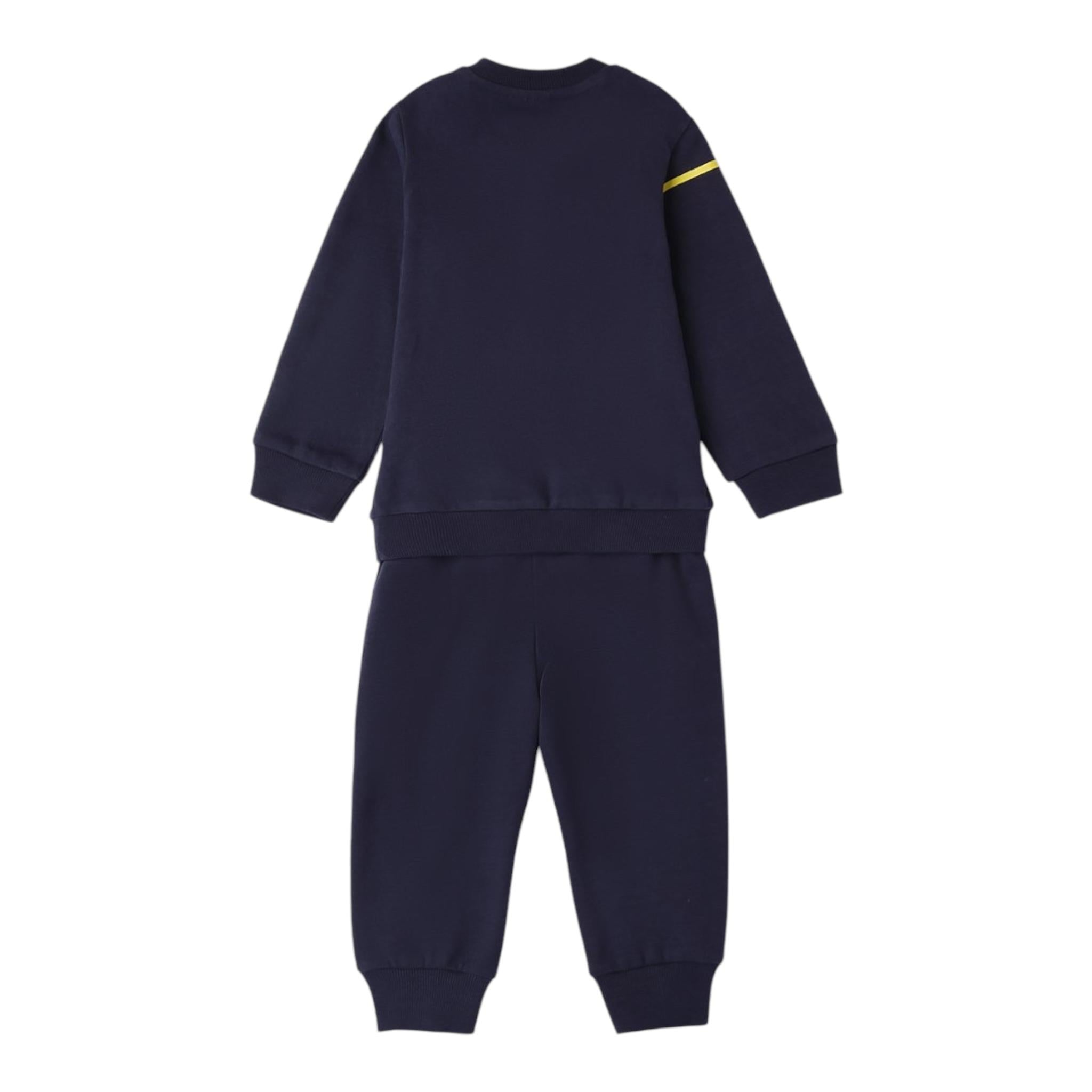 SARABANDA completo 2pz felpa-pantalone tinta unita Blu per Neonato A000 BLU SARABANDA