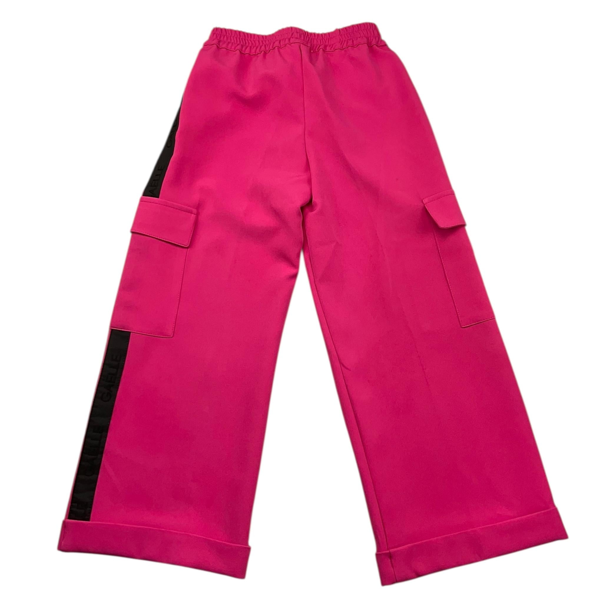 GAELLE pantalone modello palazzo con elastico in vita Fuxia per Bambina 2471P00375 FUXIA GAELLE