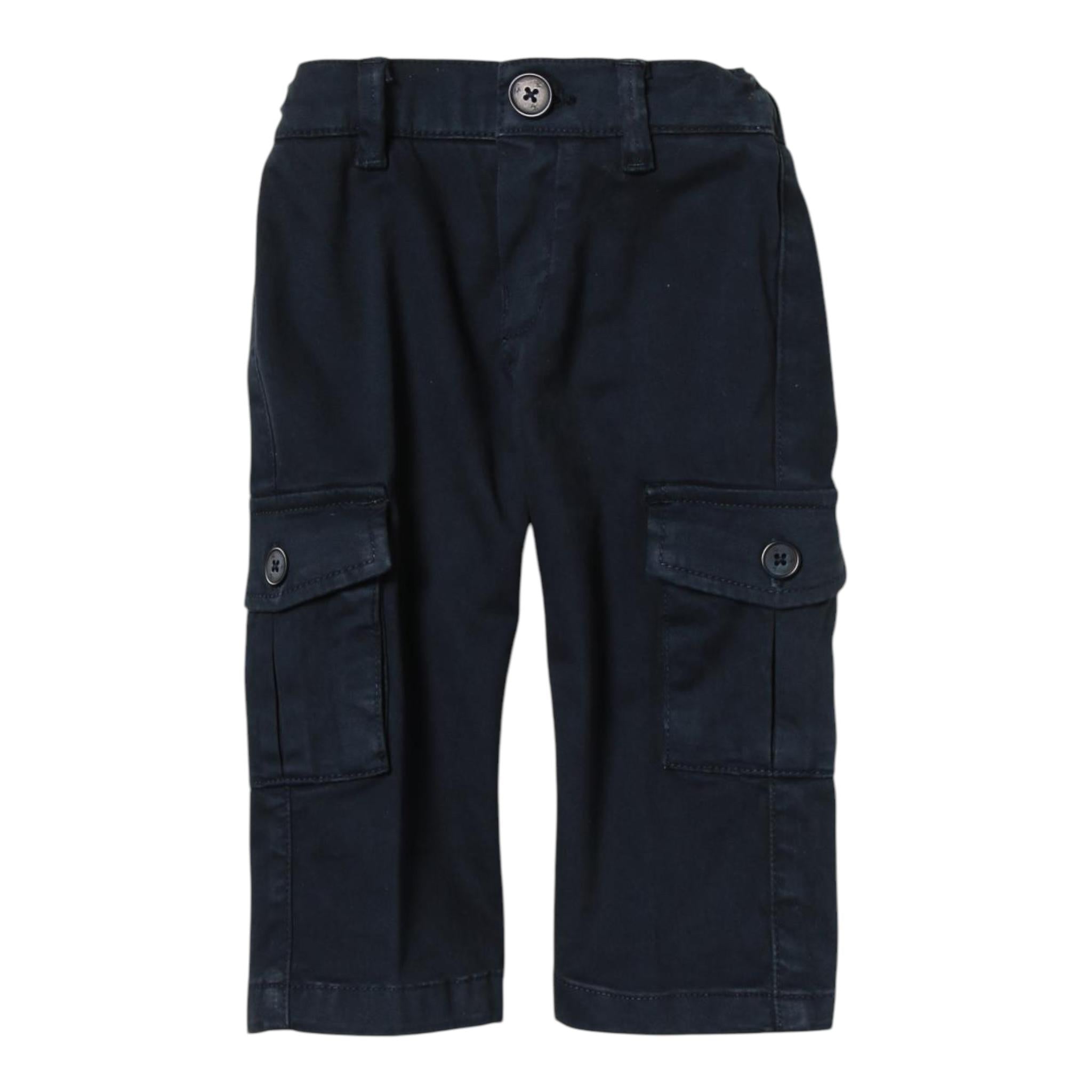 FAY pantalone tinta unita con tasconi Blu per Neonato 5P6320 BLU FAY