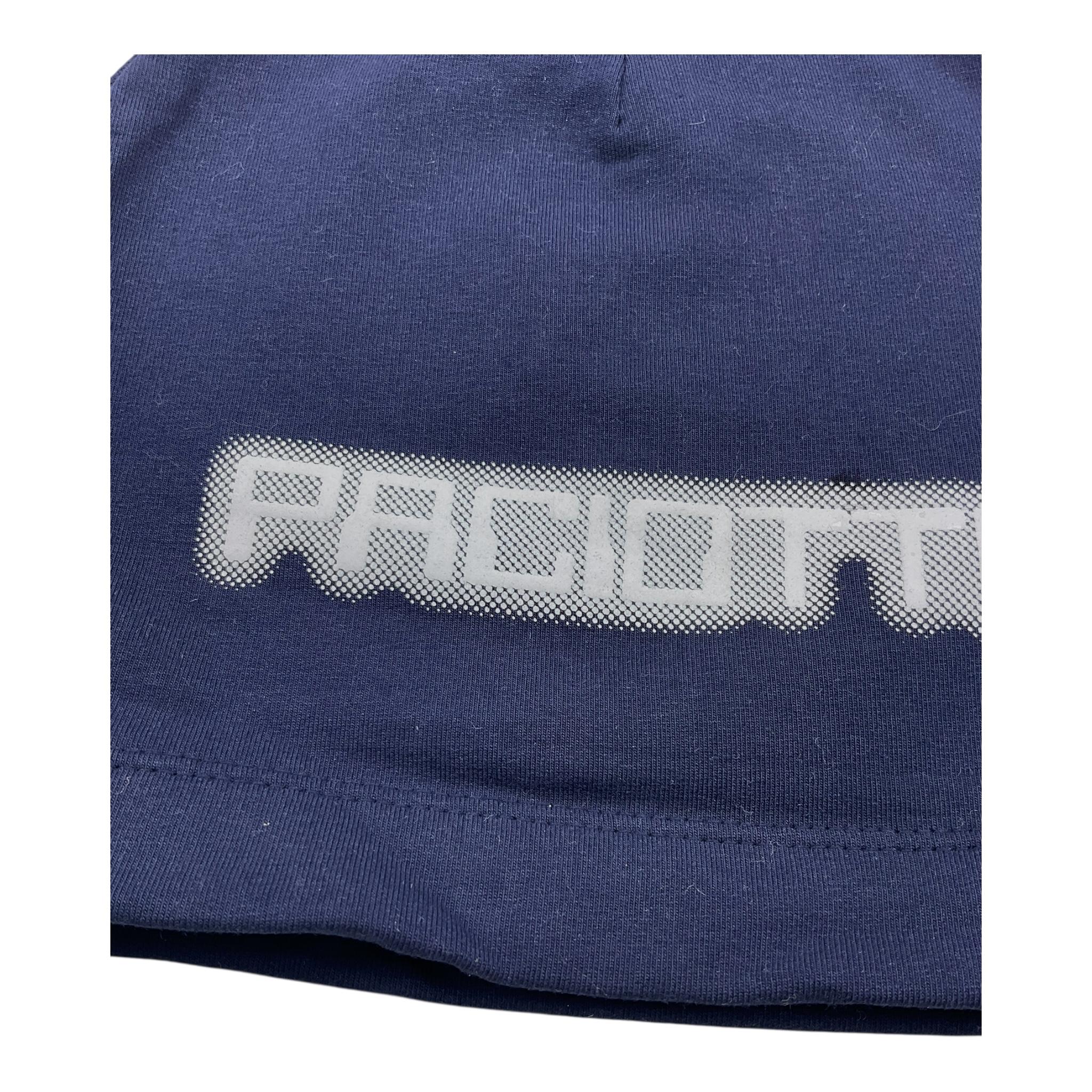 CESARE PACIOTTI cappello tinta unita con stampa logo Blu per Bambino CAP5303J BLU CESARE PACIOTTI