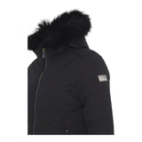 YES ZEE giubbino tinta unita con zip e cappuccio Nero per Bambina 3082 NERO YES ZEE