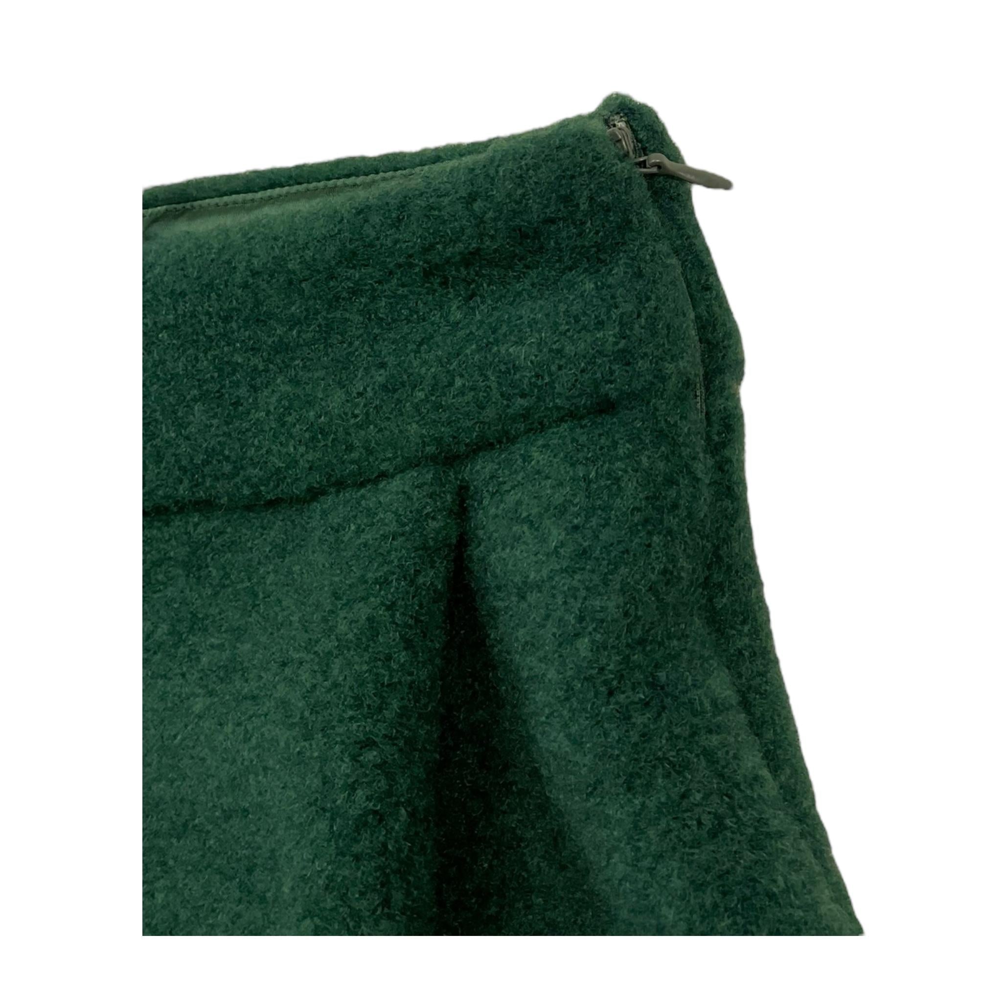 PICCOLA LUDO gonna tinta unita Verde per Bambina BS9WB028 VERDE PICCOLA LUDO