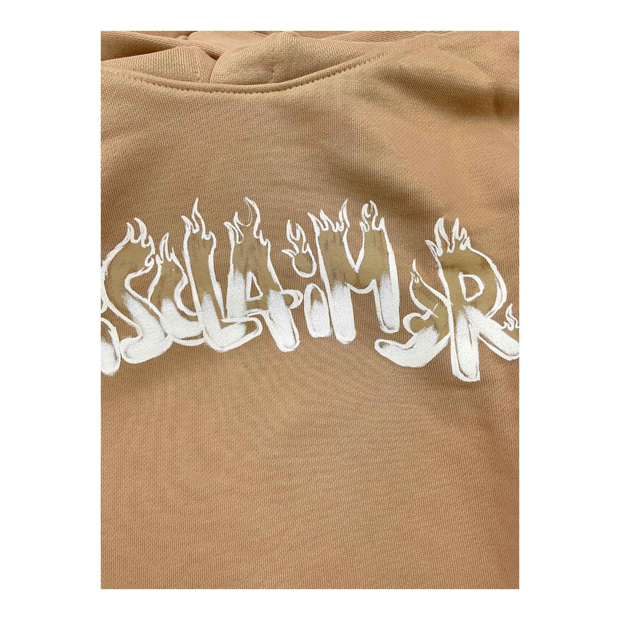 DISCLAIMER felpa tinta unita con cappuccio e stampa Biscotto per Bambino 24IDK58223 BISCOTTO DISCLAIMER