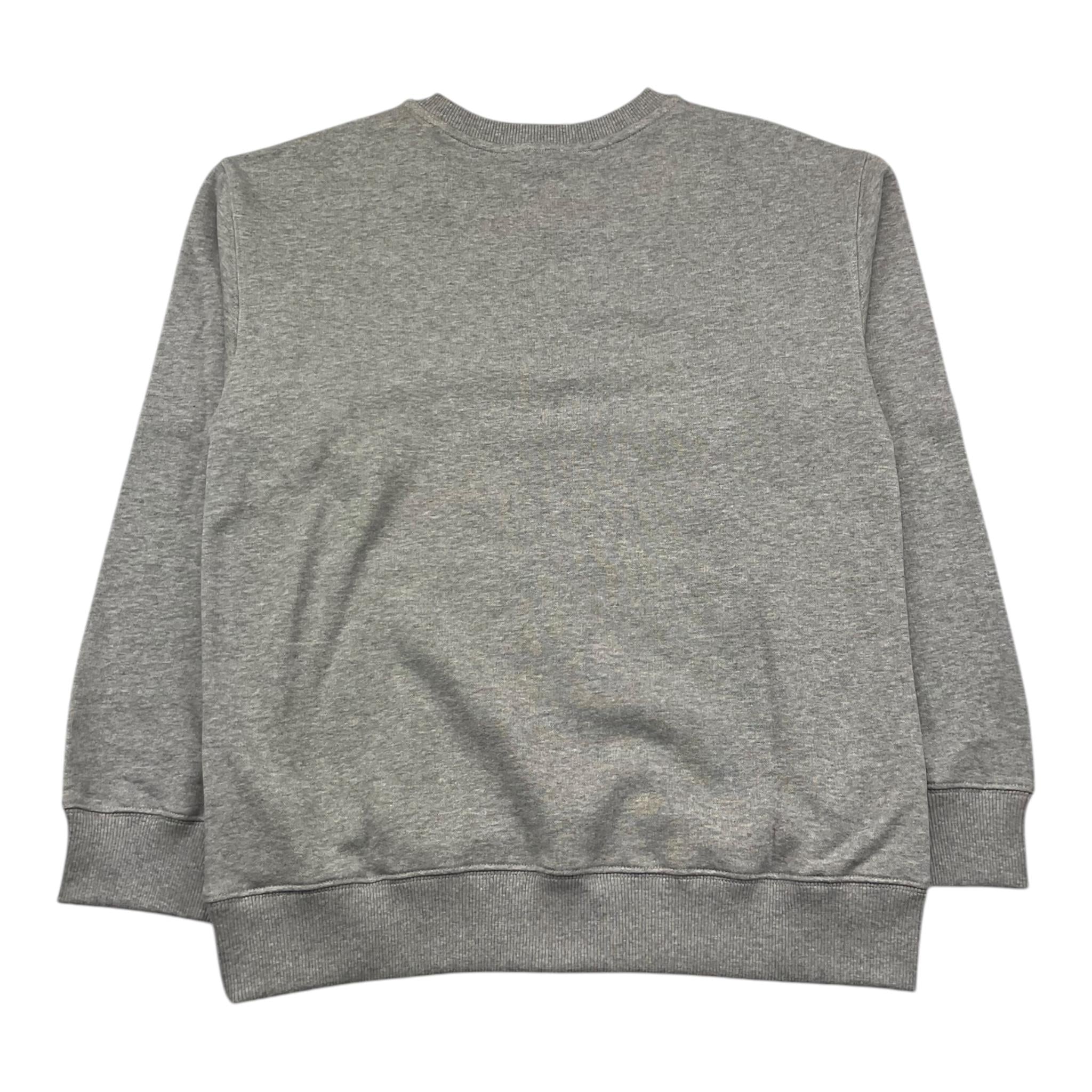 MOSCHINO felpa tinta unita girocollo con stampa Grigio per Bambino HUF08MX GRIGIO MOSCHINO