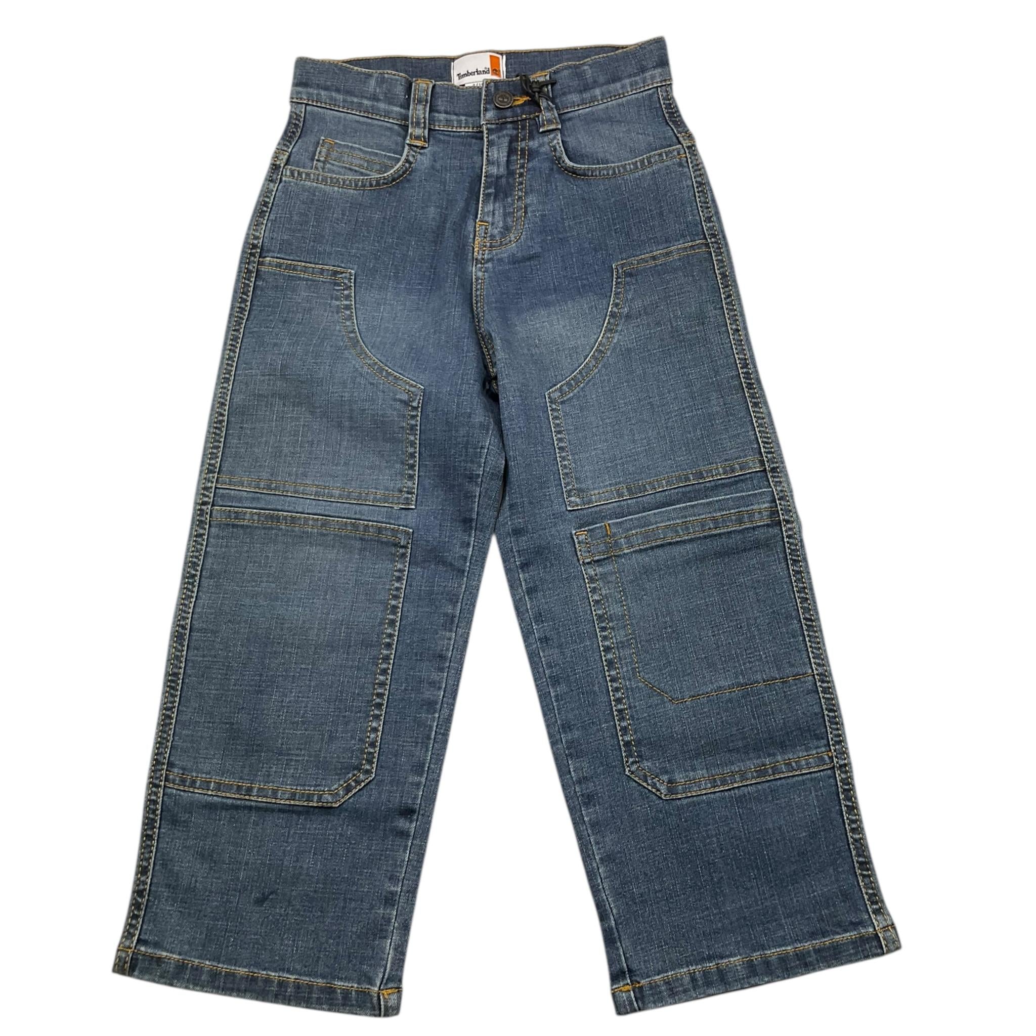 GUESS jeans tinta unita con girovita regolabile Blu per Bambino T60339 BLU GUESS