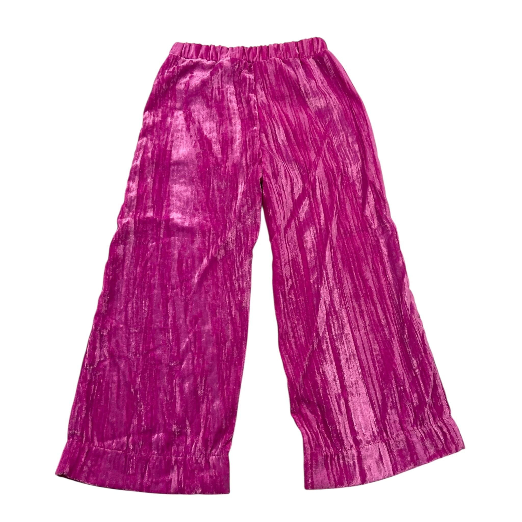 LALALU' completo 2 pezzi camicia-pantalone Fuxia per Bambina BLL90LB FUXIA LALALU'