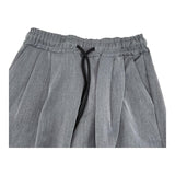 MAKE pantalone tinta unita con elastico in vita Grigio per Bambino MK401 GRIGIO MAKE