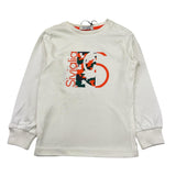 SIVIGLIA shirt girocollo tinta unita con stampa Bianco per Bambino SVNTS00517J BIANCO SIVIGLIA