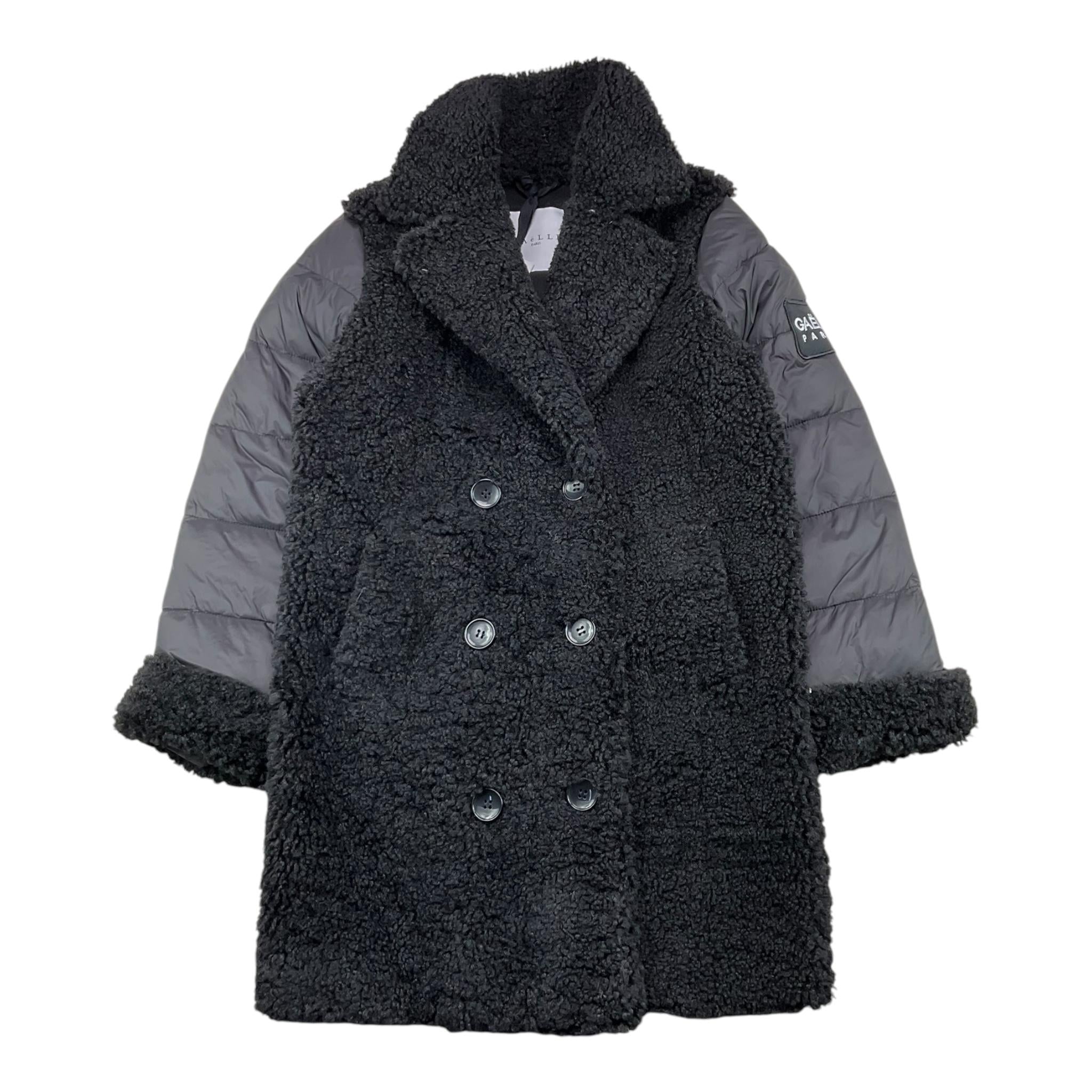 GAELLE cappotto teddy tinta unita Nero per Bambina 2741O00163 NERO GAELLE