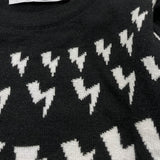 VICTOR DJARD maglia girocollo tinta unita con stampa Nero per Neonato MAG1223 NERO VICTOR DJARD