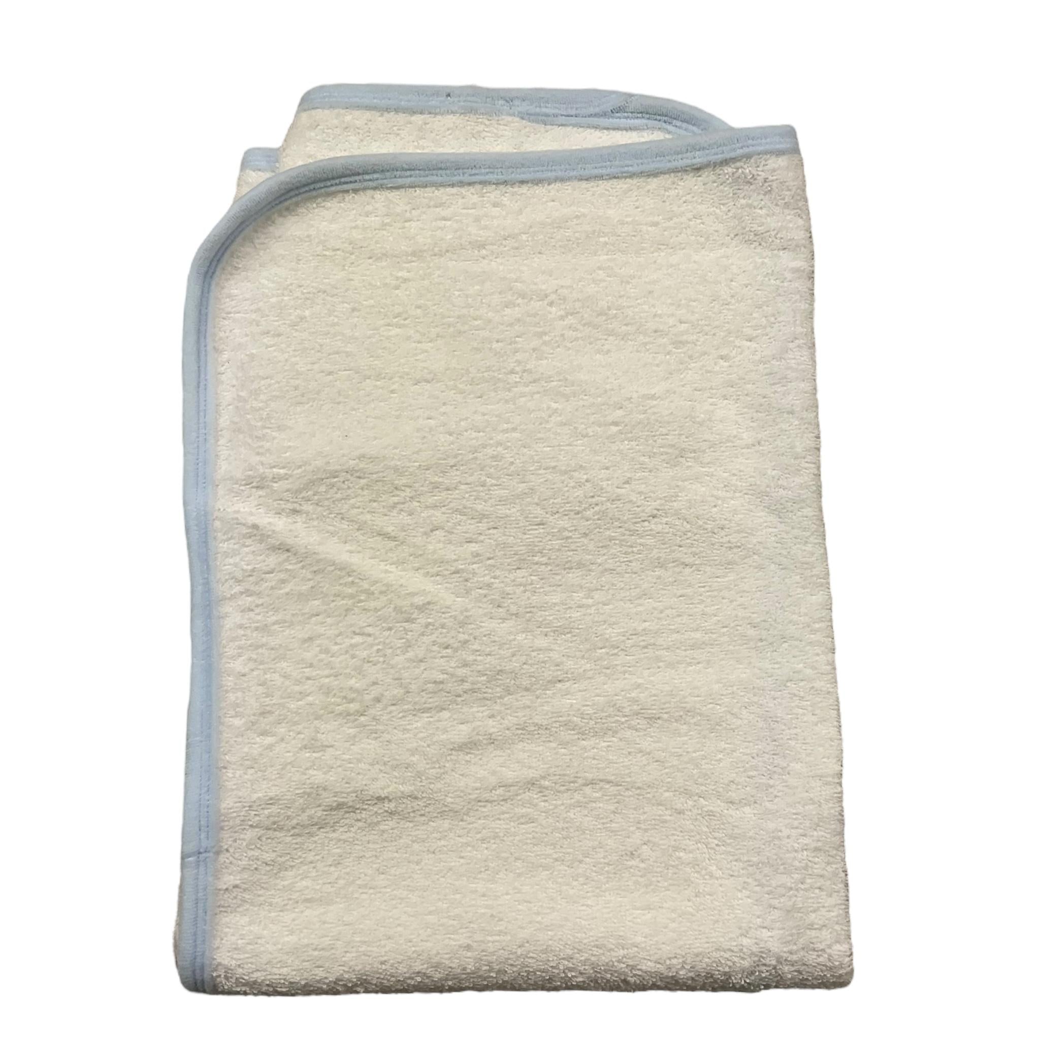 LE BEBE' poncho accappatoio bicolore Bianco per Neonato LBB5080 BIANCO LE BEBE'