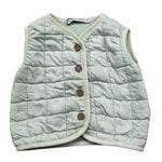 BAMBOOM+BABIES gilet tinta unita con bottoni in contrasto Azzurro per Neonato 713 AZZURRO BAMBOOM+BABIES