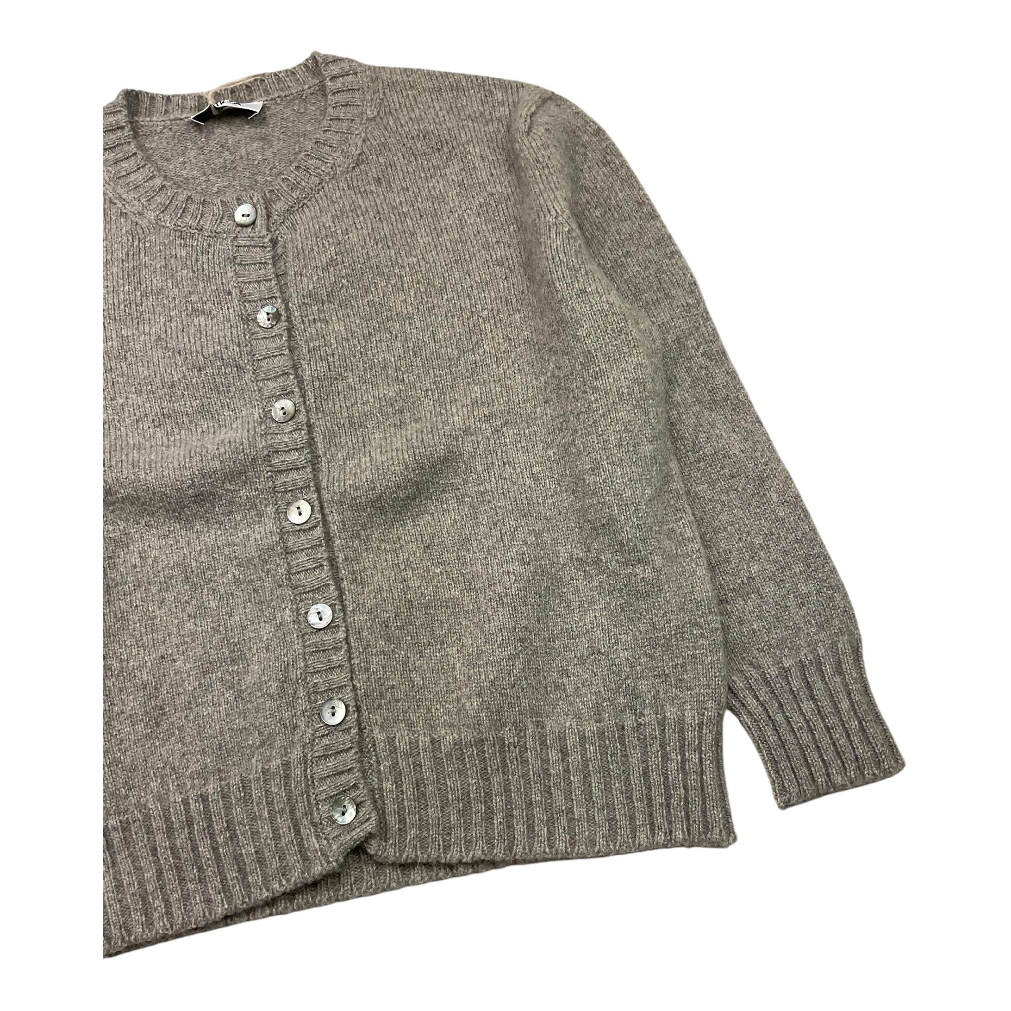 JURTA cardigan tinta unita con bottoni Grigio per Bambino CG401 GRIGIO JURTA