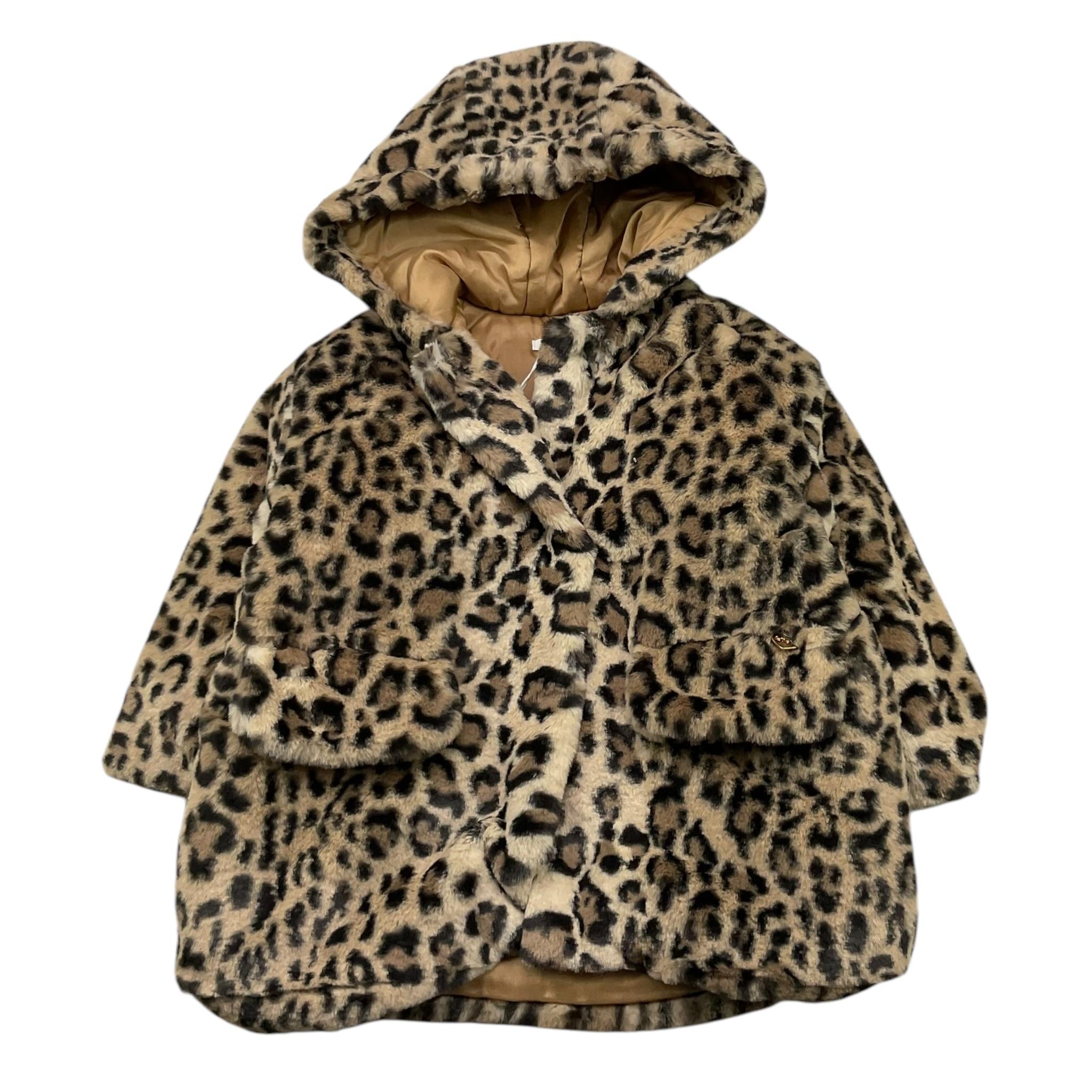 LE BEBE' cappotto fantasia maculata cn cappuccio Beige per Neonata LBG6057 BEIGE LE BEBE'
