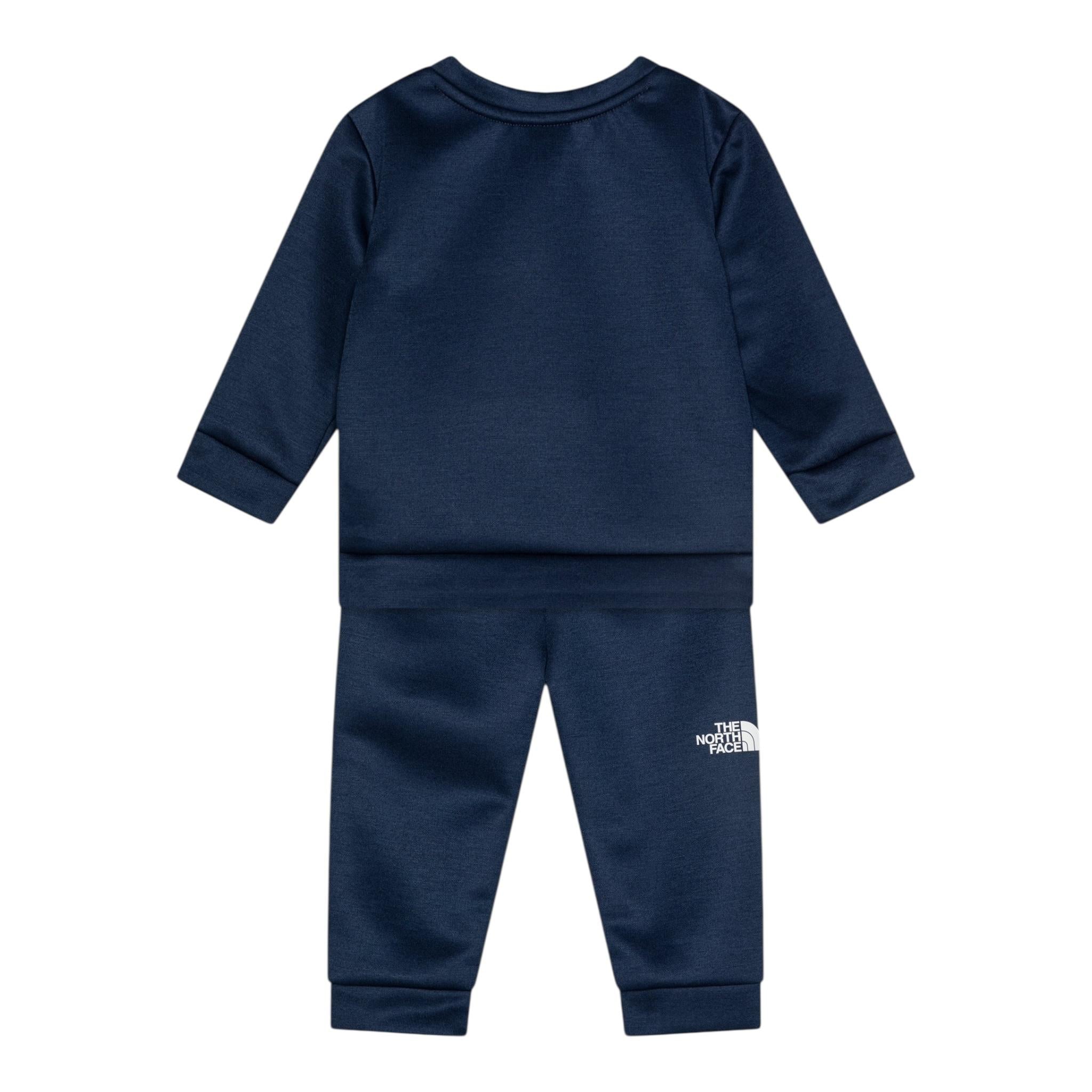 THE NORTH FACE completo 2 pezzi felpa-pantalone tinta unita Blu per Bambino NF0A89H38K2J BLU THE NORTH FACE