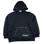 JOHN RICHMOND felpa chiusa con cappuccio tinta unita Nero per Bambina RBA25081FE NERO JOHN RICHMOND