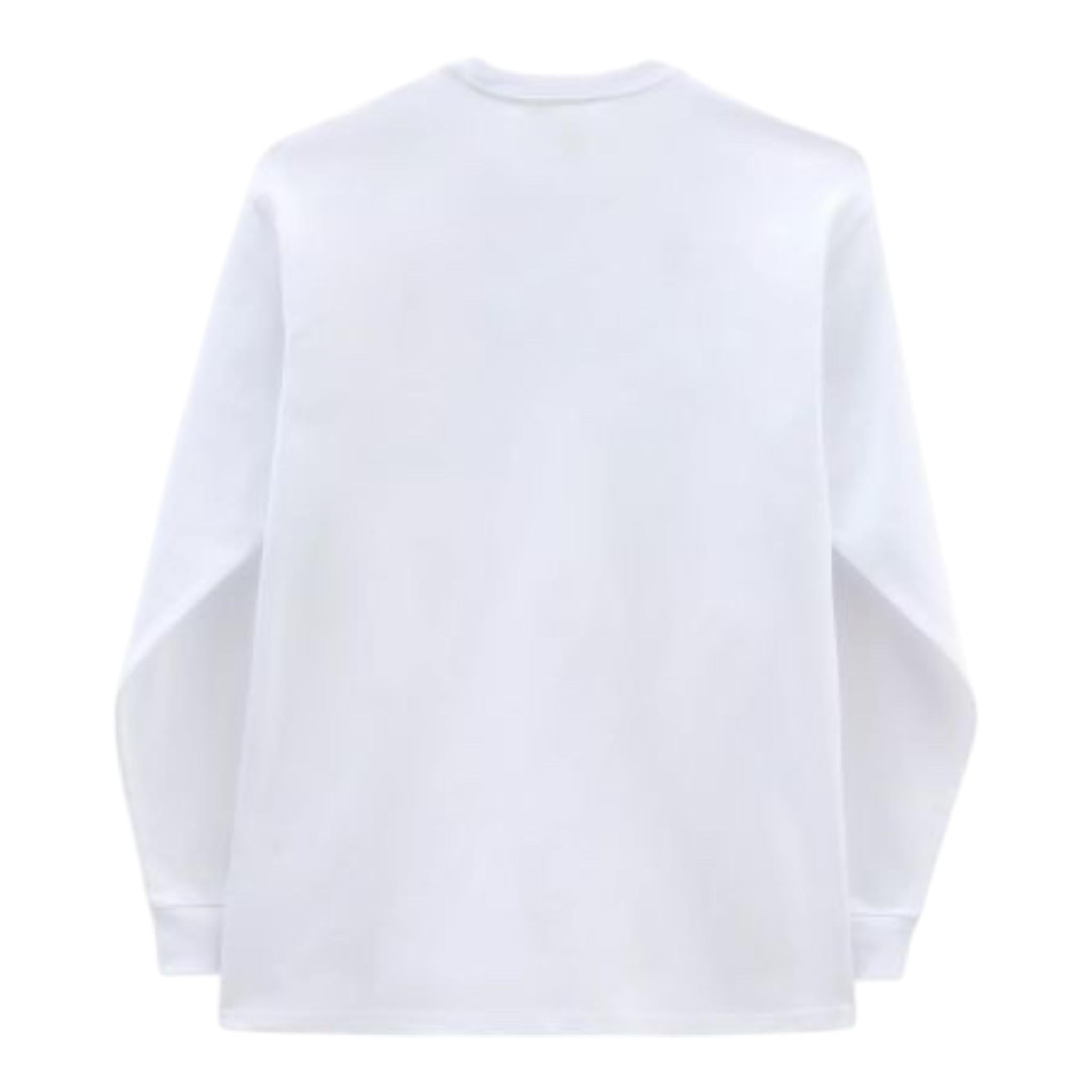 VANS shirt girocollo tinta unita con stampa logo Bianco per Bambino VN000XIYB2 BIANCO VANS
