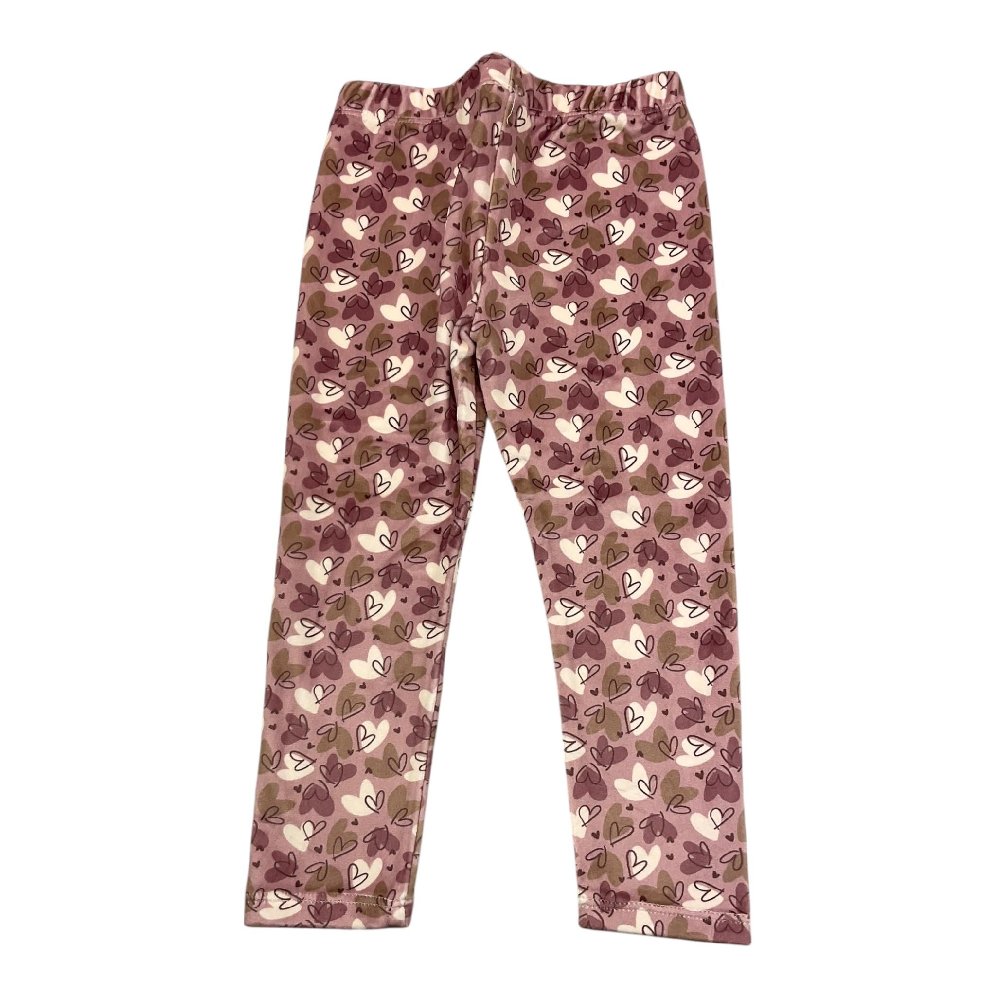 MAYORAL leggins tinta unita con fantasia cuori Rosa per Bambina 4703 ROSA MAYORAL