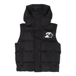 DSQUARED2 smanicato tinta unita con cappuccio e stampa logo Nero per Bambino DQ2448 NERO DSQUARED2