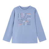 MAYORAL shirt girocollo tinta unita con stampa Azzurro per Bambino 173XX AZZURRO MAYORAL