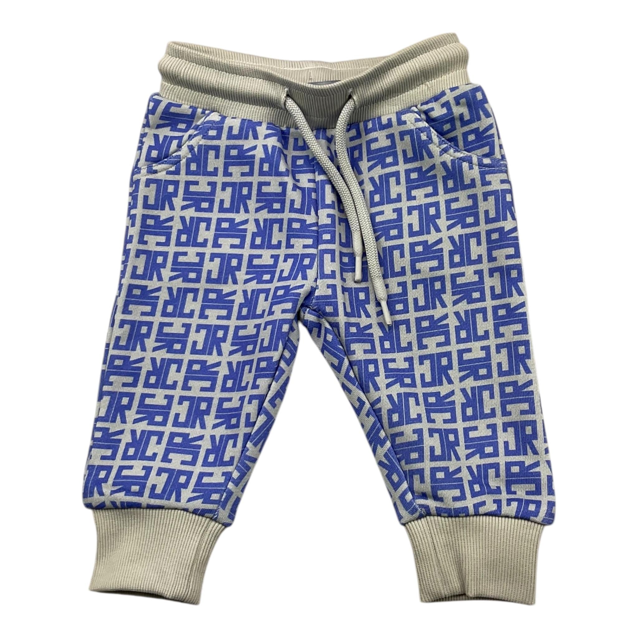 JOHN RICHMOND pantalone tuta tinta unita con logo Bianco per Neonato RIA25049PA BIANCO JOHN RICHMOND