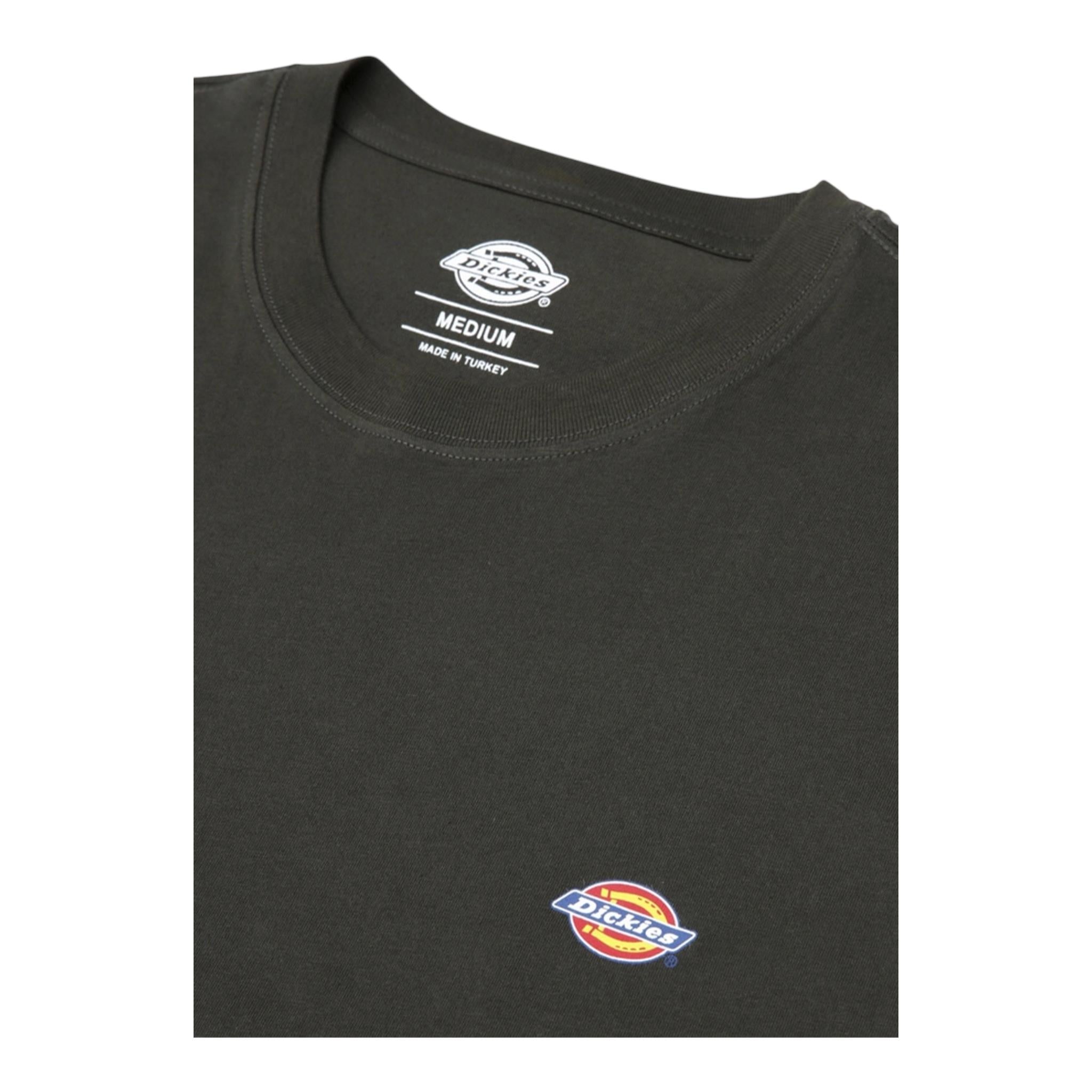 DICKIES t-shirt girocollo tinta unita con stampa Nero per Bambino DK0KSR64KBK1 NERO DICKIES