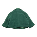 PICCOLA LUDO giubbino modello cappotto tinta unita con bottoni Verde per Bambina BS9WB018 VERDE PICCOLA LUDO