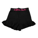 MARC ELLIS short tinta unita con stampa e elastico in vita Nero per Bambina JMNSO00181 NERO MARC ELLIS