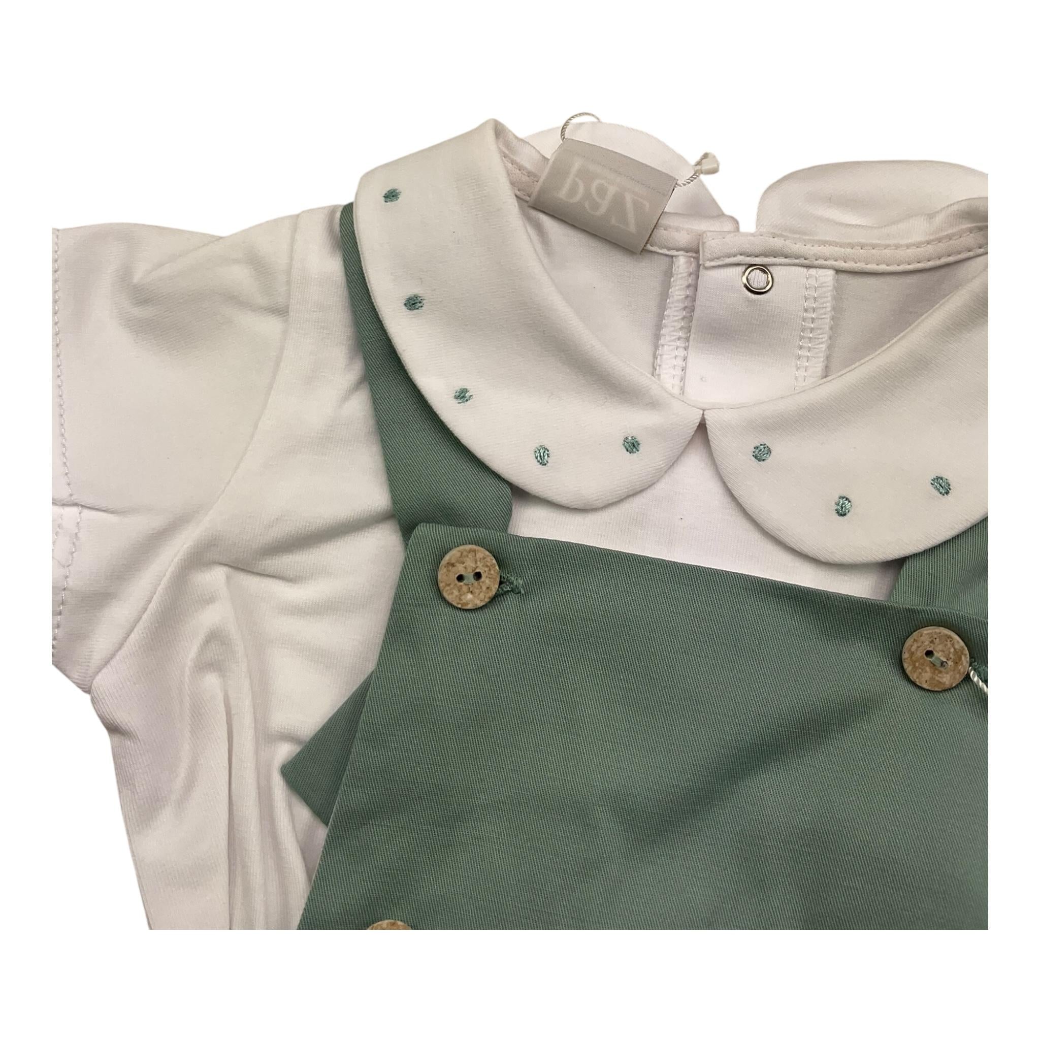 PAZ RODRIGUEZ completo 2 pezzi camicia-pagliaccetto Verde per Neonato 02149140 VERDE PAZ RODRIGUEZ