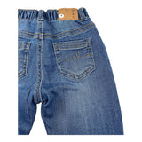 MAYORAL jeans tinta unita con elastico in vita Blu per Neonato 592 BLU MAYORAL