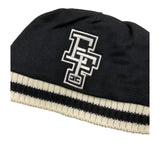 ELISABETTA FRANCHI cappello tinta unita con logo Nero per Neonata ENCP060 NERO ELISABETTA FRANCHI