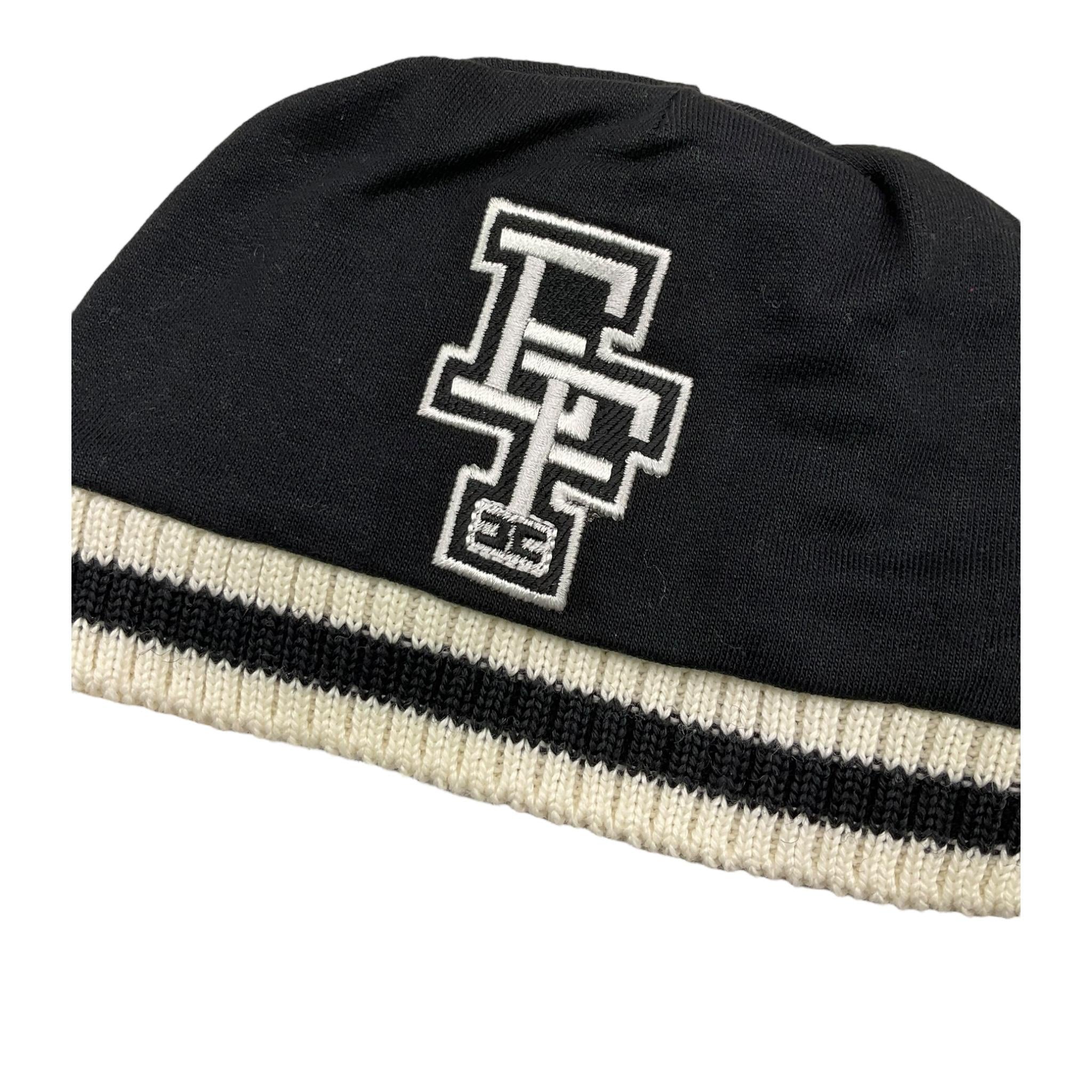 ELISABETTA FRANCHI cappello tinta unita con logo Nero per Neonata ENCP060 NERO ELISABETTA FRANCHI