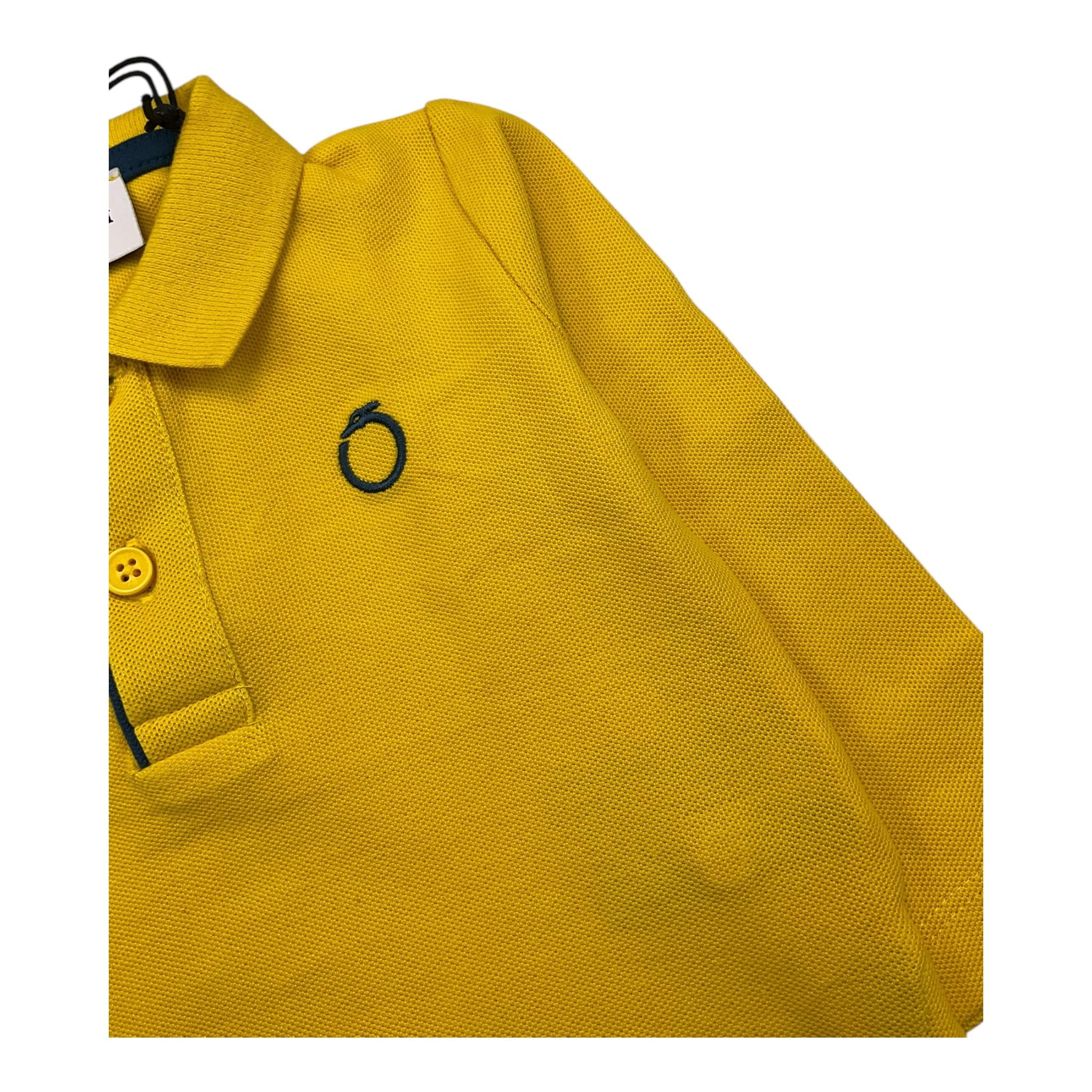 TRUSSARDI polo manica lunga tinta unita Giallo per Neonato TIA24081PO GIALLO TRUSSARDI