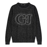 GUESS maglia tinta unita girocollo con brillantini Nero per Bambina J4YR00Z3FP0 NERO GUESS