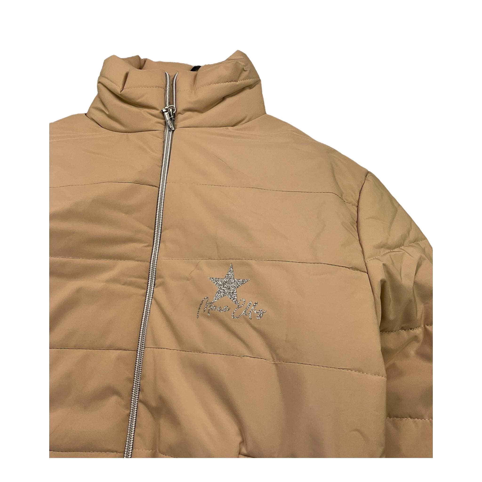 MARC ELLIS giubbino tinta unita con logo Beige per Bambina JMJJK16295 BEIGE MARC ELLIS