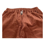 @MADILLY pantalone tinta unita con elastico in vita Tabacco per Bambino 02008 TABACCO @MADILLY