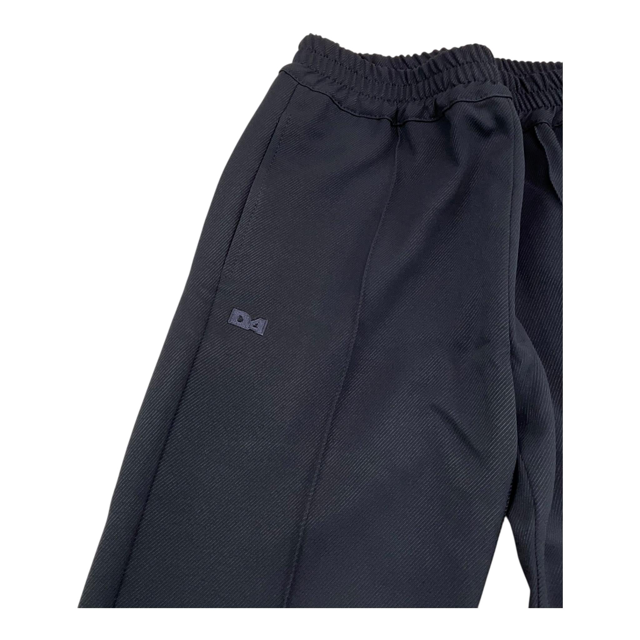 DANIELE ALESSANDRINI pantalone tinta unita cn elastico in vita Blu per Bambino 1231P00043 BLU DANIELE ALESSANDRINI