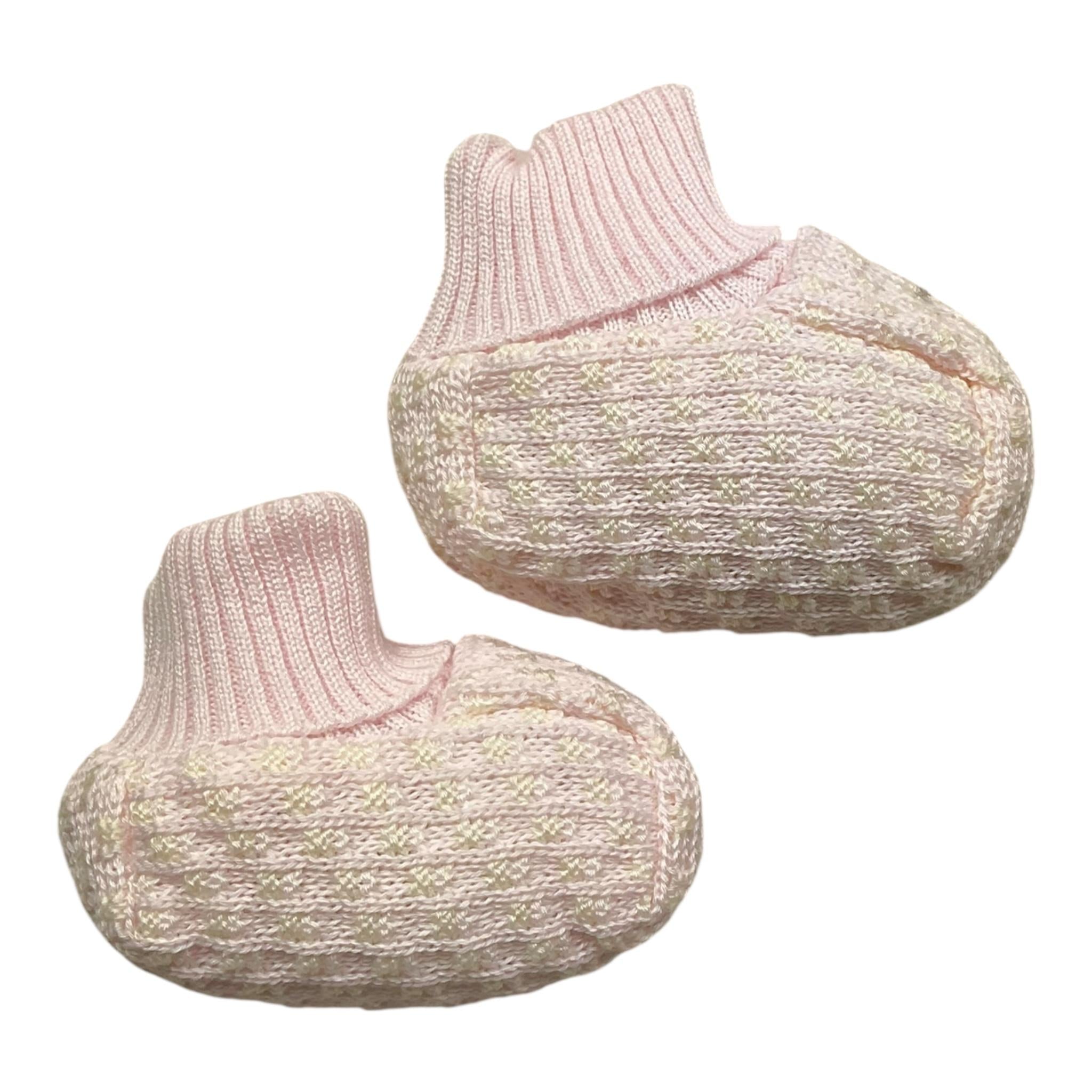 MARLU' babbucce tinta unita Rosa per Neonata BABBBBB ROSA MARLU'