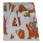 STELLA McCARTNEY pantalone tuta tinta unita con stampe orsi Grigio per Neonato TT6500 GRIGIO STELLA McCARTNEY