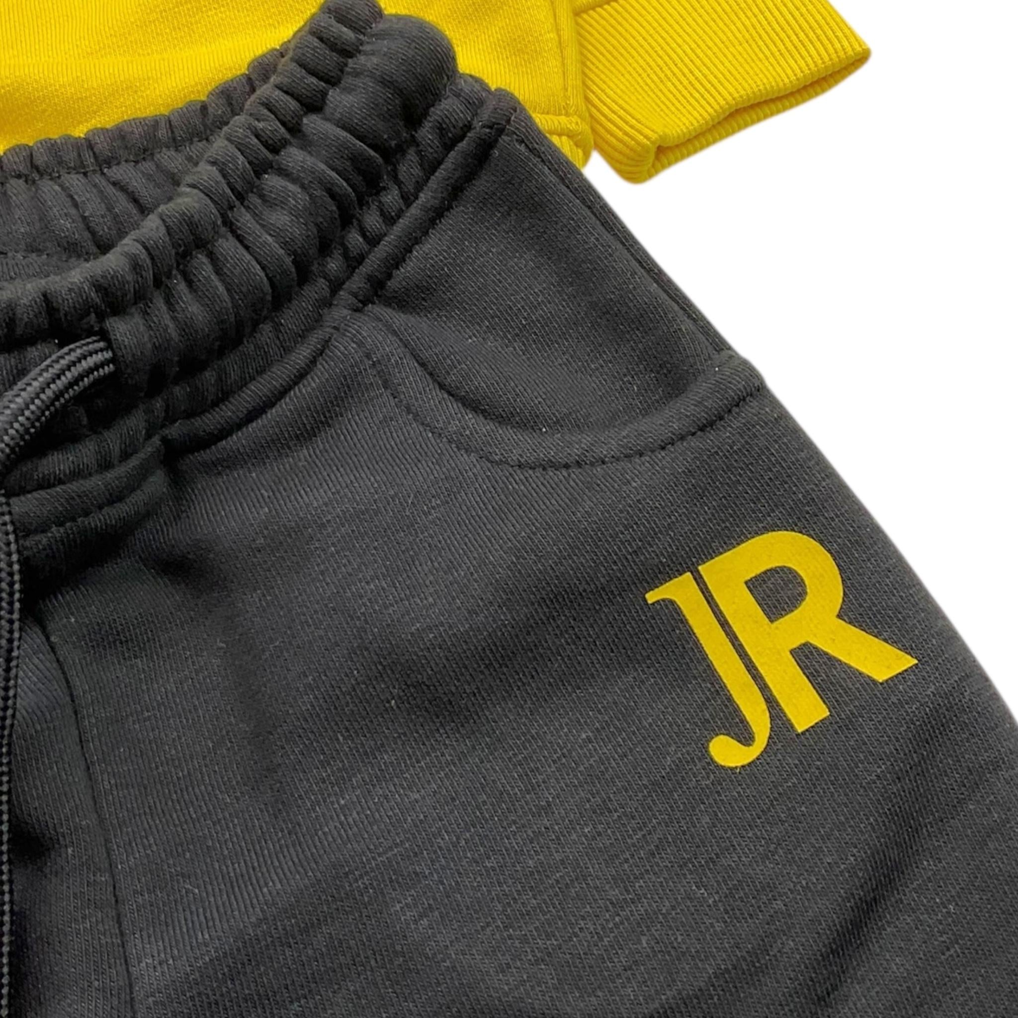 JOHN RICHMOND completo 2pz felpa-pantalone Giallo per Neonato RIA24067CF GIALLO JOHN RICHMOND